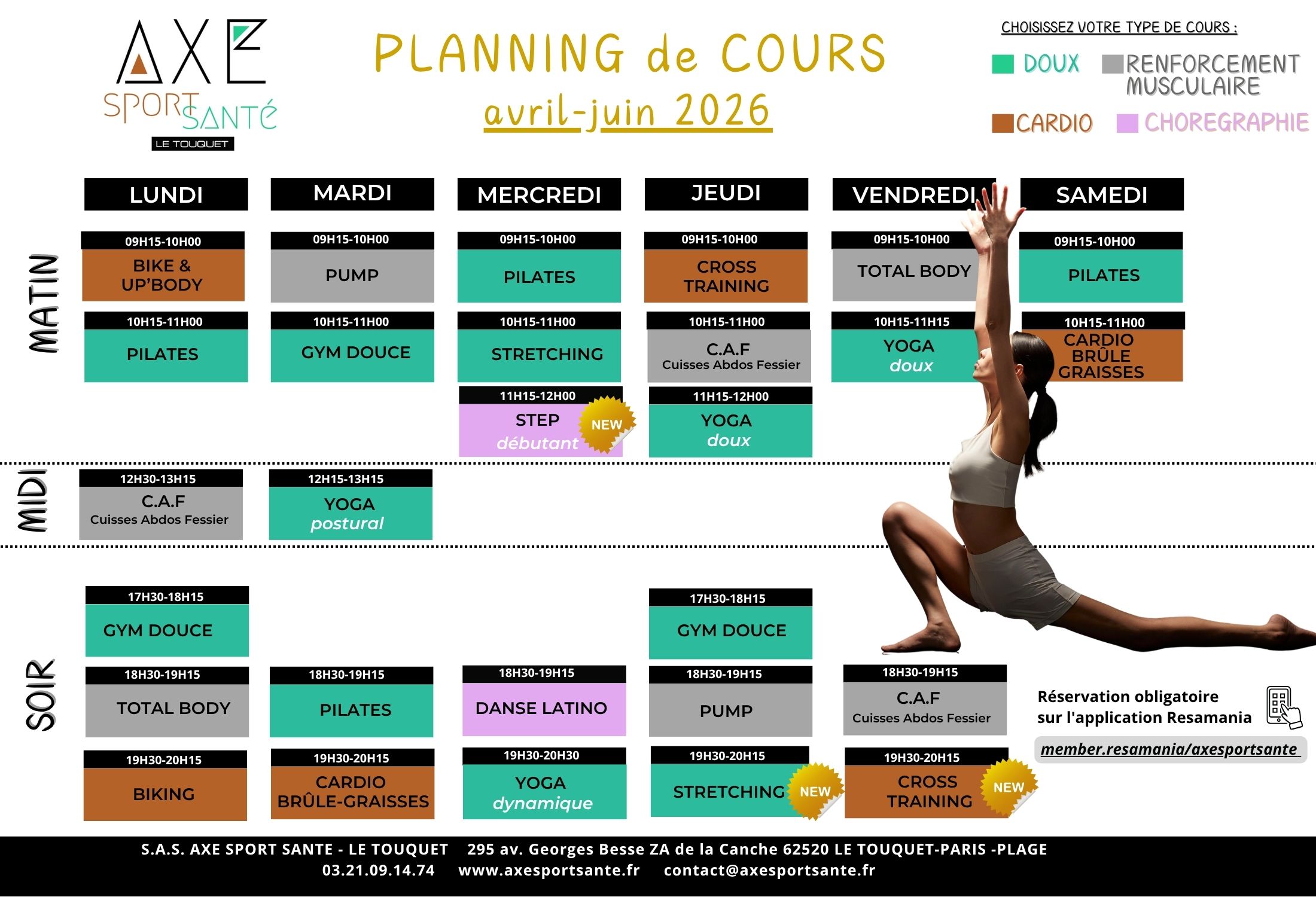 PLANNING 26 AVRIL MAI